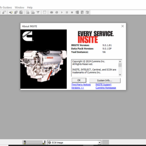 Cummings Insite 9.0.1/8.9.2 Pro Diagnostic Software
