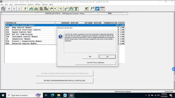 CASE New Holland Electronic Service Tools (CNH EST v9.12 )  Engineering Diagnostic Software - Image 2
