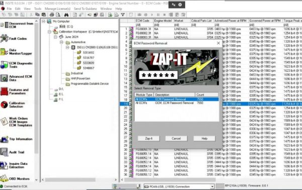 Cummings Insite 9.0.1/8.9.2 Pro Diagnostic Software - Image 2