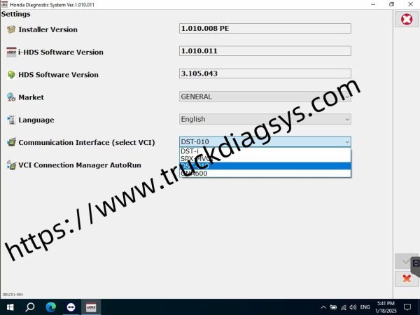 2025.01 Honda i-HDS 1.010.011+HDS Diagnostic HDS Diagnostic System - Image 4
