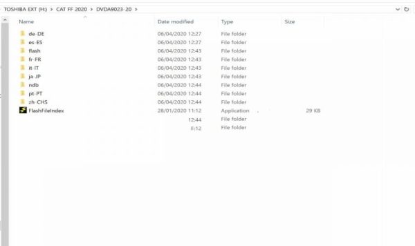 Caterpillar Engine ECM ECU Flash Files Collection 2021.12 - Image 2