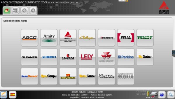 AGCO EDT Electronic Diagnostic Tool v1.128 [04.2025] Remote Installation Service
