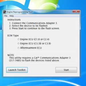 Caterpillar Engine ReprogrammingTool ERT Download+Instruction