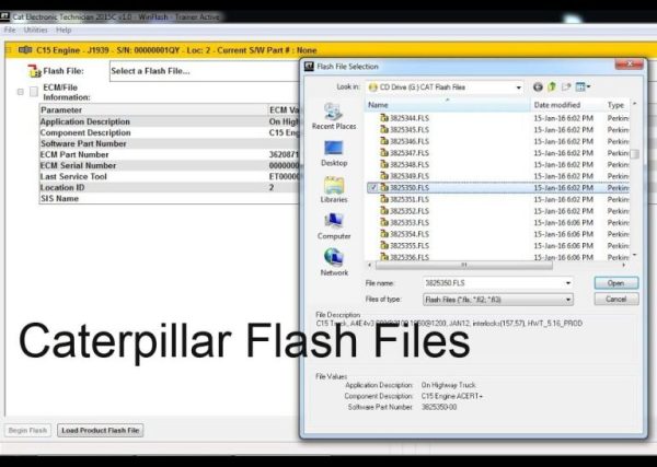 Caterpillar Engine ECM ECU Flash Files Collection 2021.12 - Image 3