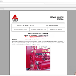 Agco Sunflower Europe UK [01.2021] Parts Books & Workshop Service Manuals