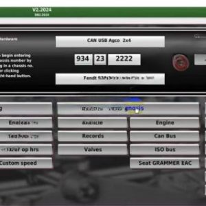 Fendt Fendias（AGCO) 2024v2 Database with   EOL7.91 and EOL 7.76 Diagnostic Tool