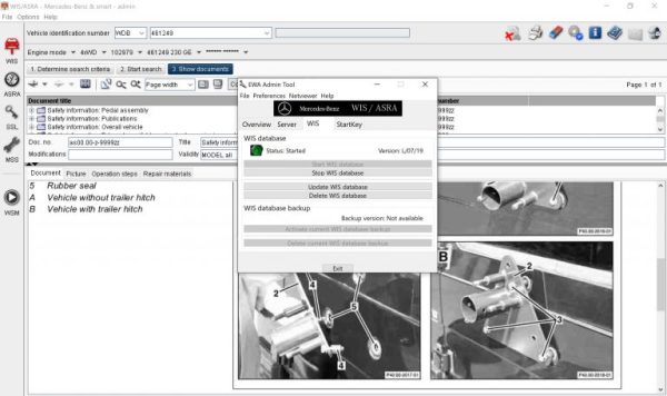 WIS ASRA 07.2021 Workshop Repair Manual For Mercedes - Image 2