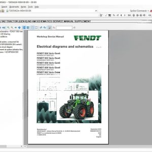 AGCO Fella North America Electrical Parts Books [01.2021]