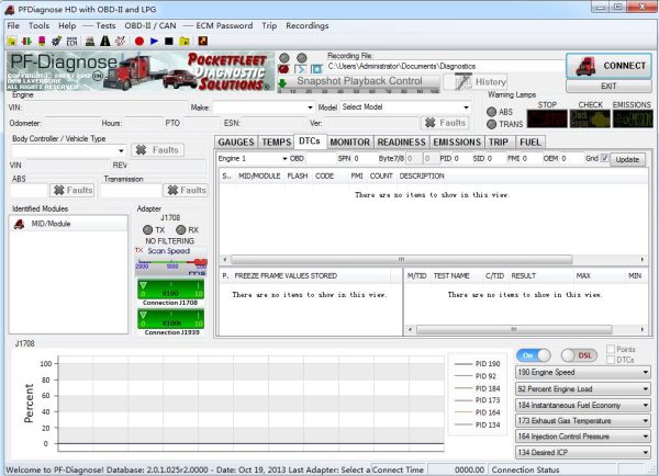PFDiagnose2.01.23 Diagnostic Software+Instruction