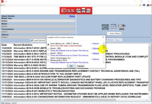 [06.2025] ISUZU E-IDSS Construction Diagnostic Software