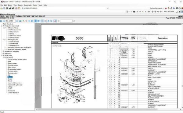 AGCO Massey Ferguson North American EPC+Workshop Manual [01.2021] - Image 3
