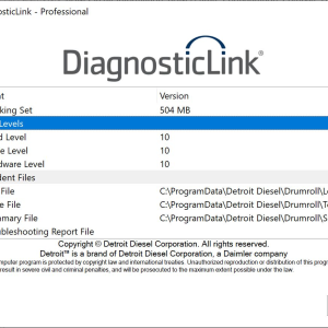 2025  Detroit Diesel Diagnostic Link（DDDL) 8.21 SP1 Professional Level10