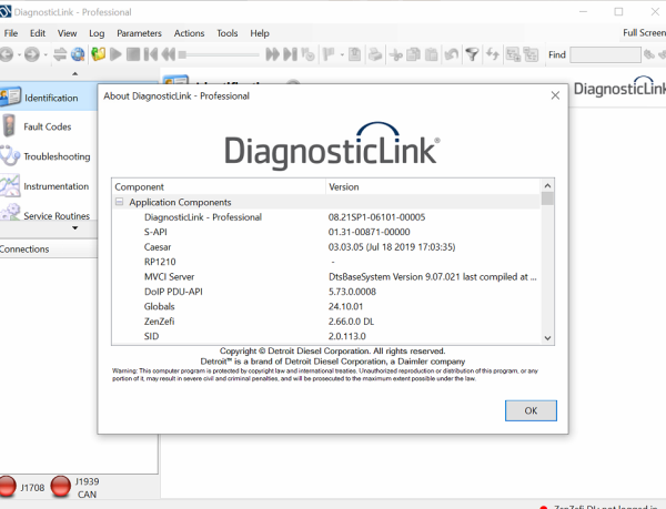 2025  Detroit Diesel Diagnostic Link（DDDL) 8.21 SP1 Professional Level10 - Image 2