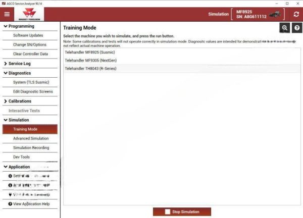 AGCO Service Analyzer 90.14 Diagnostic Software - Image 4