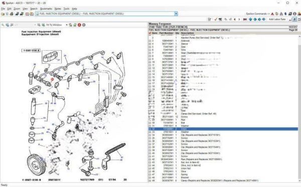 AGCO Massey Ferguson North American EPC+Workshop Manual [01.2021] - Image 4