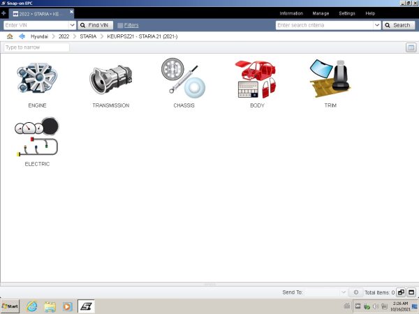 Snap-on Hyundai+KIA Global USA & Genesis USA EPC VMware 09.2021 - Image 5