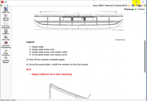 [06.2025] ISUZU E-IDSS Construction Diagnostic Software - Image 3