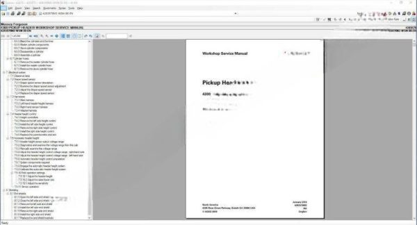 Massey Ferguson AG UK EU Europe  Parts Catalog+Workshop Service Manuals  03.2021 - Image 4