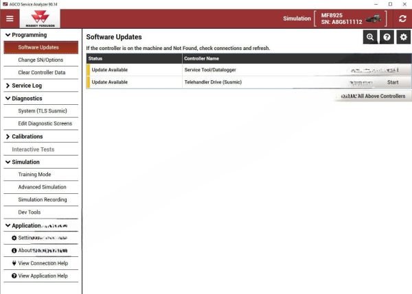 AGCO Service Analyzer 90.14 Diagnostic Software - Image 6