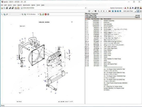 AGCO Massey Ferguson North American EPC+Workshop Manual [01.2021] - Image 6