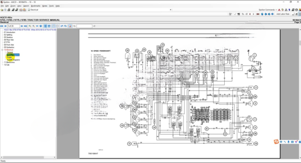 AGCO Allis NA Parts Book+Workshop Service Manual [2021.01] - Image 7