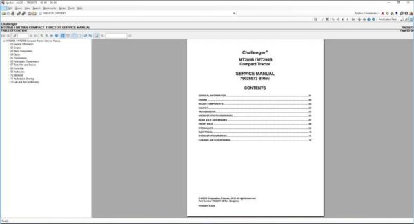 AGCO Challenger AG North America 03.2020 Part Book & Workshop Service Manuals - Image 4