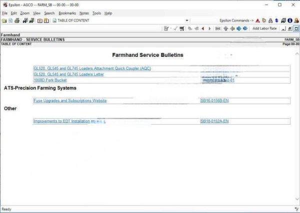 AGCO Farmhand NA Parts Book + Service Manuals 2021.01 - Image 5