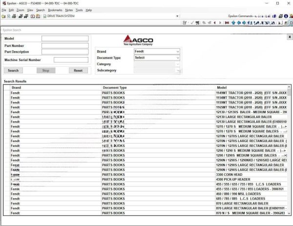 AGCO Fendt NA Parts Books & Workshop Service Manuals [01.2021] - Image 3