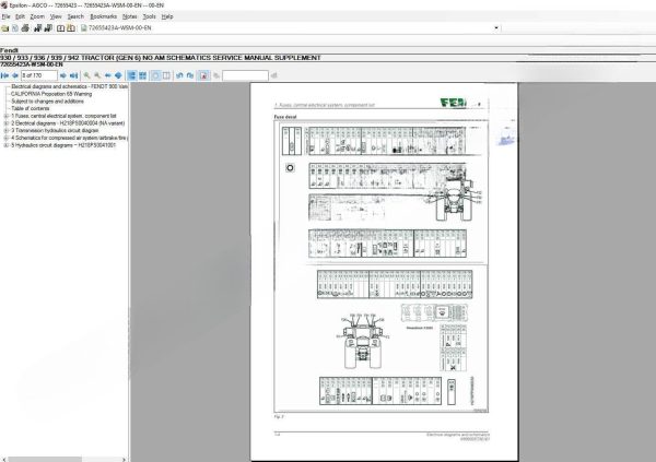 AGCO Fendt NA Parts Books & Workshop Service Manuals [01.2021] - Image 2