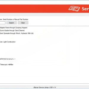 Bobcat Service Library  Service & Repair Manuals 03.2021