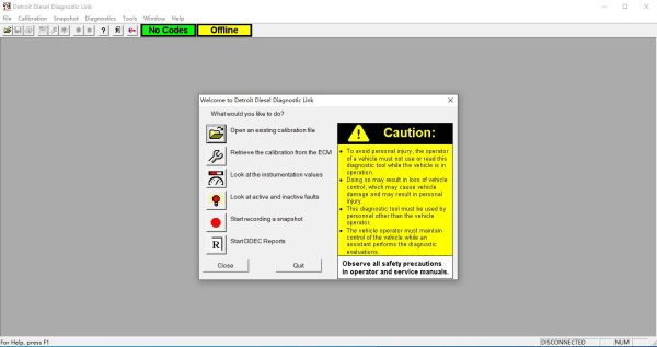 Detroit Diesel Diagnostic Link DDDL 6.50