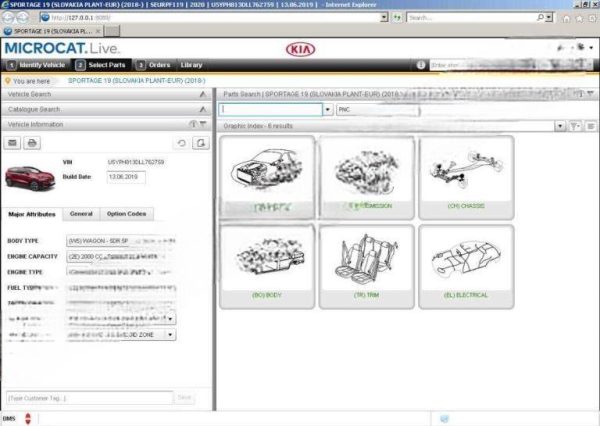 Parts Catalogue VMware  for  Microcat V6 KIA & Hyundai+SM [06.2024] - Image 3