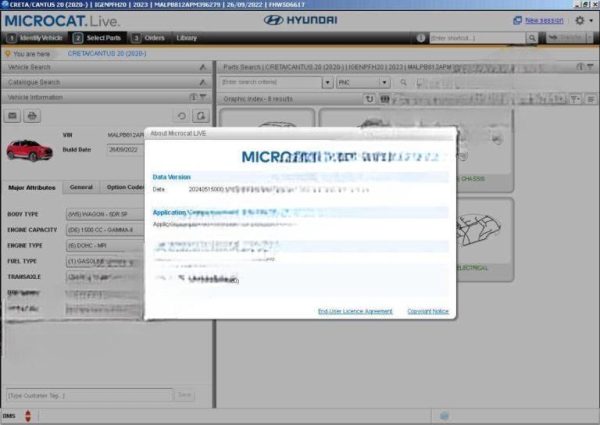 Parts Catalogue VMware  for  Microcat V6 KIA & Hyundai+SM [06.2024] - Image 5