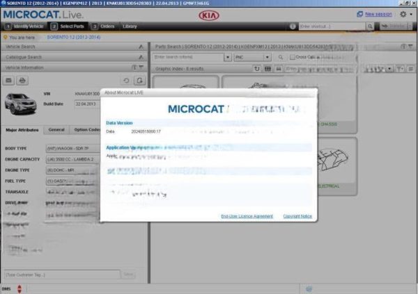 Parts Catalogue VMware  for  Microcat V6 KIA & Hyundai+SM [06.2024] - Image 6