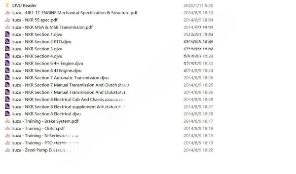 ISUZU Truck Workshop Service Repair Manual PDF Duide