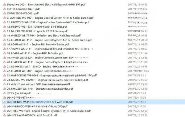 ISUZU Truck Workshop Service Repair Manual PDF Duide - Image 3