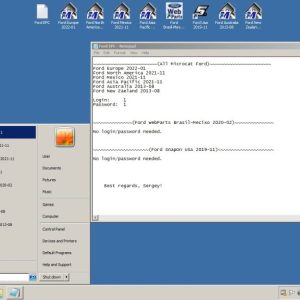 Microcat Snap on Ford EPC All Markets All in One-VMware Version  01.2022