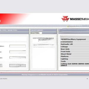 Massey Ferguson AG UK EU Europe  Parts Catalog+Workshop Service Manuals  03.2021