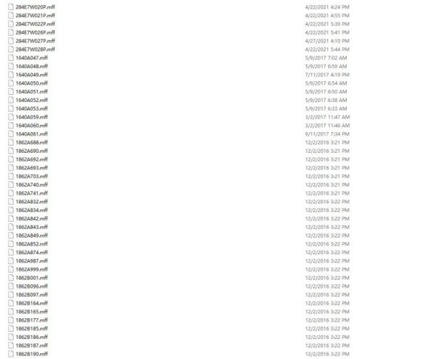 Mitsubishi ECU Rewrite ROM Data 2009-2021 for MUT-III