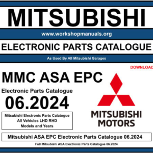 Mitsubishi MMC ASA 06.2024 EPC Electronic Parts Catalogue  VMware