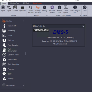 DOOSAN (DEVELON) DMS 5 – 3.2.6  Diagnostic Software [2025.05]