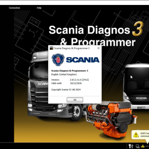 Scania SDP3 2.64.3.4.0 Diagnostics 2025 for Scania Truck/Industry and Marine