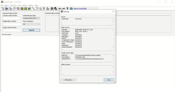 Scania Multi 06.2025 EPC & Workshop Manual Free installation