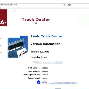 Linde Truck Doctor 2.01.05 Forklift Truck Diagnostic Free Download +Installation