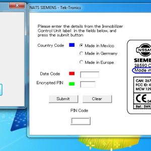 Nissan NATS PIN Code Calculator 2 in 1 Download