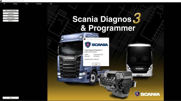 2025.06 Scania SDP3 V2.66.1 V2.40 Diagnostic Software Free Download