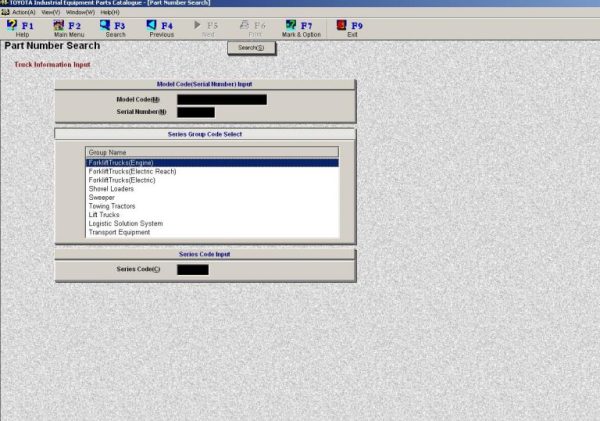 (05. 2020)Toyota Industrial Equipment Electronic Parts Catalog (EPC)  2.27 - Image 3