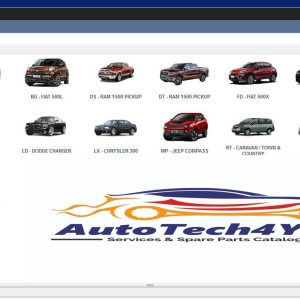 Jeep Chrysler Dodge RAM EPC FCA 01.2025