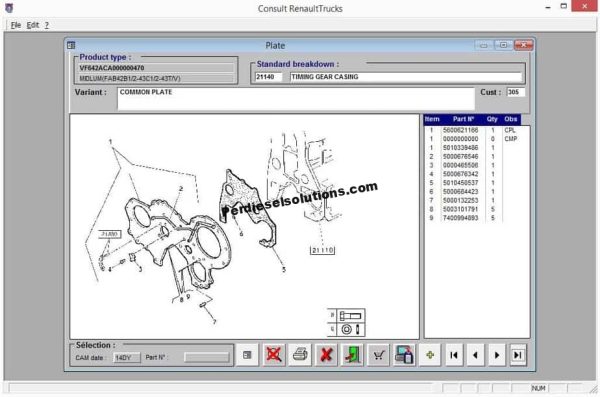 Renault Trucks Consult [10.2019] Parts Catalog - Image 4