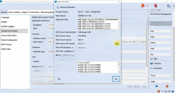 08.2023 VW ODIS 23.0.5 & 7.2.1 All Brands & ODIS-E 17.0.1 & 14.1.0 Diagnostic Software - Image 5